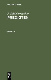 Produktbild: Predigten. Band 4