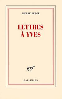 Produktbild: Lettres a Yves