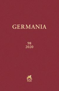 Bild vom Artikel Germania 98 (2020) vom Autor 
