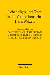 Produktbild: Lebendiges und Totes in der Verbrechenslehre Hans Welzels