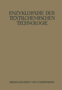 Produktbild: Enzyklop&auml;die der textilchemischen Technologie