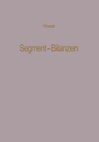 Produktbild: Segment-Bilanzen