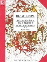 Produktbild: Bertini, H: Klavier-Et&uuml;den I. Piano Studies I. Etudes pour p