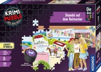 Produktbild: Krimipuzzle Die drei !!! Skandal auf dem Reitturnier