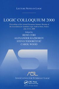 Produktbild: Logic Colloquium 2000 (hardcover)