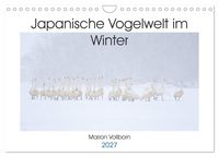 Produktbild: Japanische Vogelwelt im Winter (Wandkalender 2027 DIN A4 quer), CALVENDO Monatskalender