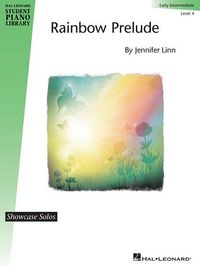 Produktbild: Rainbow Prelude Piano Solo -Early Intermediate Level 4 by Jennifer Linn Showcase Solos Educational Piano Library Recital Piano Keyboard Solo with Expressive Pedal and Voicing Techniques