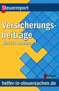 Produktbild: Versicherungsbeitr&auml;ge