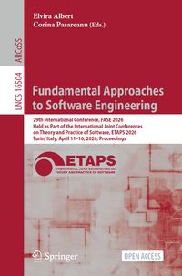 Produktbild: Fundamental Approaches to Software Engineering