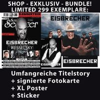 Produktbild: Eisbrecher - Bundle - LIMITED: Signierte Fotokarte + XL Poster + Sticker + Titel Story Sonic Seducer 10-24