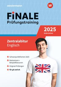 Produktbild: FiNALE Pr&uuml;fungstraining Zentralabitur Niedersachsen. Englisch 2025