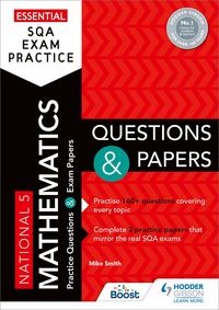 Produktbild: Essential SQA Exam Practice: National 5 Mathematics Questions and Papers