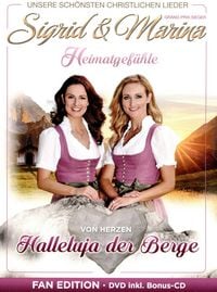 Produktbild: Sigrid & Marina - Halleluja der Berge - Fanedition (+ Bonus-CD)