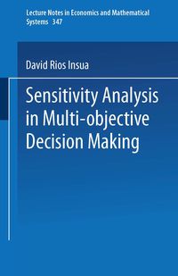 Produktbild: Sensitivity Analysis in Multi-objective Decision Making