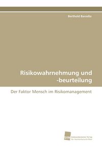 Produktbild: Risikowahrnehmung und -beurteilung