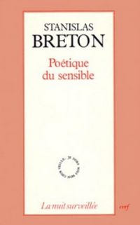Produktbild: Po&eacute;tique du sensible