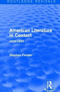 Produktbild: Fender, S: American Literature in Context