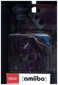 Produktbild: amiibo Figur Splatoon Tintenfisch (Neon-Lila)