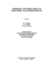 Produktbild: Modeling and Simulation of High Speed VLSI Interconnects