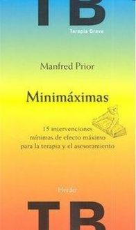 Produktbild: Minim&aacute;ximas : 15 intervenciones m&iacute;nimas de efecto m&aacute;ximo para la terapia y el asesoramiento