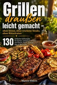 Produktbild: Grillen drau&szlig;en leicht gemacht - ohne Stress, ohne trockene Steaks, ohne R&auml;tselraten
