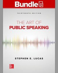 Produktbild: Gen Combo Looseleaf the Art of Public Speaking; Connect Access Card