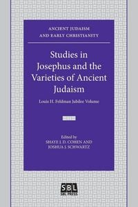 Produktbild: Studies in Josephus and the Varieties of Ancient Judaism