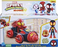 Bild vom Artikel Hasbro - Marvel Spidey and His Amazing Friends Web-Spinners Miles mit Bohr-Gleiter vom Autor 