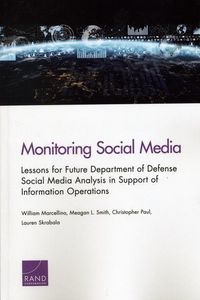 Produktbild: Marcellino, W: Monitoring Social Media