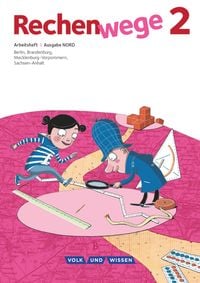Produktbild: Rechenwege Nord 2. Schuljahr - Arbeitsheft