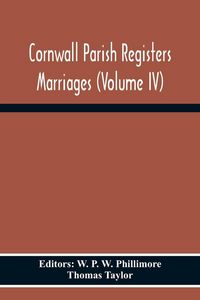 Produktbild: Cornwall Parish Registers Marriages (Volume Iv)