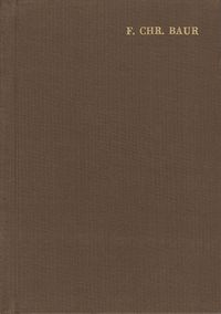 Produktbild: Ferdinand Christian Baur: Ausgew&auml;hlte Werke / Band I: Historisch-kritische Untersuchungen zum Neuen Testament