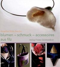 Bild vom Artikel Blumen-schmuck-accessoires aus filz vom Autor Angelika Wolk-Gerche