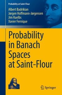 Produktbild: Probability in Banach Spaces at Saint-Flour