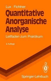 Produktbild: Quantitative Anorganische Analyse