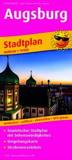 Produktbild: Augsburg Stadtplan