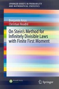 Produktbild: OnStein'sMethodforInfinitelyDivisibleLawswithFiniteFirstMoment