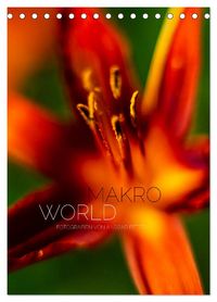 Produktbild: Makro World (Tischkalender 2026 DIN A5 hoch), CALVENDO Monatskalender