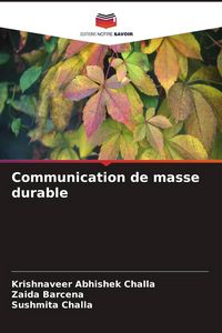 Produktbild: Communication de masse durable