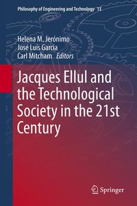 Produktbild: Jacques Ellul and the Technological Society in the 21st Century