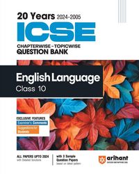Produktbild: 20 YRS ICSE Chapterwise Question bank English Language 10th
