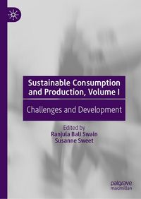 Produktbild: Sustainable Consumption and Production, Volume I