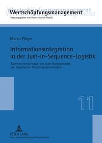 Produktbild: Informationsintegration in der Just-in-Sequence-Logistik