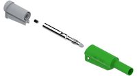 Bild vom Artikel Electro PJP 1066-CD1-V Laborstecker Stecker, gerade Stift-Ø: 4mm Grün 1St. vom Autor 