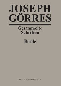 Produktbild: Joseph Görres. Briefe Band 3