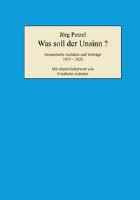 Produktbild: Was soll der Unsinn?
