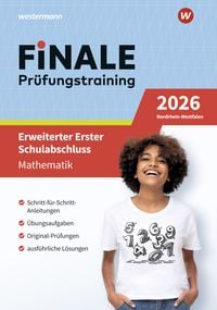 Produktbild: FiNALE Prüfungstraining Erweiterter Erster Schulabschluss Nordrhein-Westfalen. Mathematik 2026