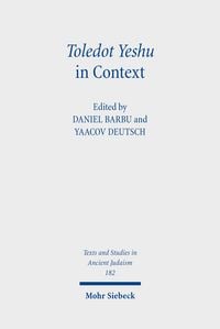 Produktbild: Toledot Yeshu in Context