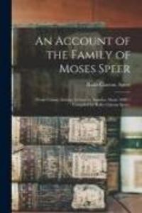 Produktbild: An Account of the Family of Moses Speer