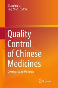 Produktbild: Quality Control of Chinese Medicines